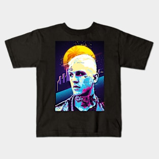 retro 80s lil peep Kids T-Shirt